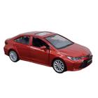 Miniatura Corolla Hybrid Toyota Real 1:43 Metal e Fricção Laranja - ********