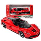 Miniatura De Ferro Ferrari LaFerrari Aperta 11cm 1/43 Burago - BBurago