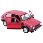 Miniatura De Ferro Volkswagen Golf GTI MK1 16cm 1/24 Bburago