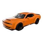 Miniatura Dodge Challenger SRT Demon Laranja RMZ 1:38