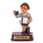 Miniatura Em Resina Funcionaria Publica 8 Cm - Meerchi