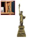 miniatura Estátua Da Liberdade 24CM Enfeite Miniatura Decoração Metal 26147