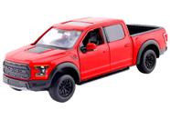 Miniatura Ford F-150 Raptor 2017 - vermelho - 1/27 - Motormax 79344-H