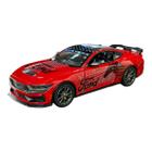 Miniatura Ford Mustang Dark Horse Vermelho Kinsmart 1:38