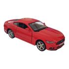 Miniatura Ford Mustang GT 2015 RMZ 1/38 Metal e Fricção Vermelho