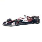 Miniatura Fórmula 1 Alfa Romeo C42 77 Valtteri Bottas 2022 1/43 Bburago 38067