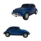 Miniatura fusca clássico plástico diverplas coleção cores