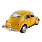 Miniatura Fusca Escala 1:32 Carrinho de Ferro com Fricção Fusquinha Abre a Porta