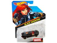 Miniatura Hot Wheels Temático Marvel Black Widow 1/64