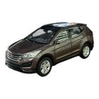 Miniatura Hyundai Santa Fé Marrom Metal Welly 1:36