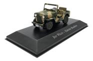 Miniatura Jeep Willys Exército Brasileiro Camuflado 1:43 - Planeta Deagostini