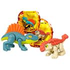 Miniatura Jurassic World Diminion Dimetrodon e Anlylosaurus