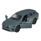 Miniatura Majorette Premium Cars Volvo V90 c/Card 1/64 Metal Cinza