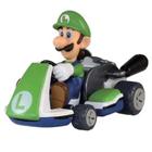Miniatura Mario Kart Luigi PullBack Fun Tomy - 7908489400812
