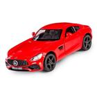 Miniatura Mercedes AMG GT S RMZ City 1/32 Metal e Fricção Vermelha