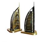 Miniatura Metal Burj Al Arab Dubai Hotel 7 Estrelas 15cm tOP