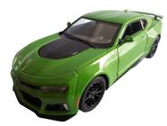 Miniatura Metal Chevrolet Camaro Verde ZL1 2017 KT5399D