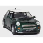 Miniatura Mini Cooper S Escala 1/28 Metal Kinsmart á Fricção(Verde)