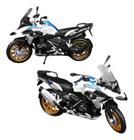 Miniatura Moto Bmw R1250 Gs Branca Maisto Grande 1/12