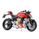 Miniatura Moto Esporte Ducati Super Naked V4s Maisto Mini