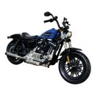 Miniatura Moto Harley Davidson Forty Eight Azul Maisto 1:18