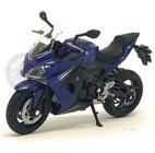 Miniatura Moto Suzuki GSX S1000F 2017 Azul Welly 1/18