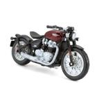 Miniatura Motocicleta Triumph Bonneville Bobber Esportiva - A.R Variedades MT