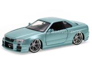 Miniatura Nissan Skyline GT-R BNR34 Jada 1:24