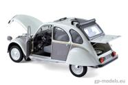 Miniatura Norev Citroen 2CV Dolly 1985 Escala 1/18 Branco