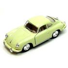 Miniatura Porsche 356B Carrera 2 Kinsmart 1/32 Metal e Fricção Bege