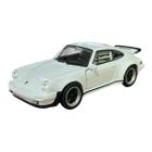 Miniatura Porsche 911 Turbo Branco Welly 1:36