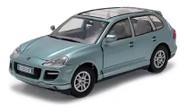 Miniatura Porsche Cayenne Turbo Azul Motormax 1/24