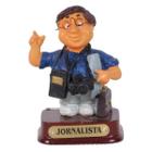 Miniatura Profissional Resina Jornalista (H) 8 Cm