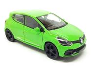 Miniatura Renault Clio RS Welly 1/38 Metal e Fricção Verde