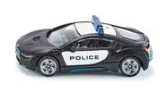 Miniatura Siku BMW I8 Policia Americana Pneus Em Borracha