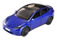 Miniatura Tesla Modelo 3 1/32 Abre Portas Luzes Som - Cor a sua Escolha