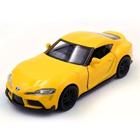 Miniatura Toyota Supra 2020 RMZ 1/32 Metal e Fricção Amarelo