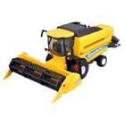 Miniatura Trator Agrícola New Holland TC5.90 c/ Colheitadeira de Grãos Burago 31721 - Bburago