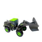 Miniatura Trator limpa terra articulável GLW escala 1:55