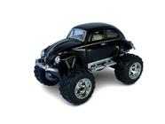 Miniatura Volkswagen Fusca Bigfoot Preto Metal 1:32