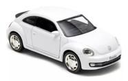 Miniatura Volkswagen New Beetle Branco 2012 Metal Escala1:32