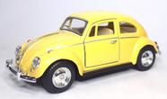 miniatura VW Volkswagen Fusca GAM0018 - amarelo claro