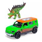 Miniaturas Carro Tracker com Stegosaurus 1:43 6843-2D - COML Belatorre