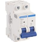 Minidisjuntor TDJ3kA 2 P 32 A curva C Tramontina