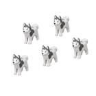 Minifigura LEGO - Cão Husky Siberiano Ártico (Pacote)