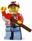 Minifigura LEGO Colecionável - Série 5 Lumber Jack