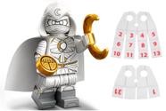 Minifigura LEGO Moon Knight com calendário e capas masculinas Marvel 710