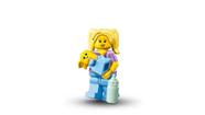 Minifigura LEGO Série 16: Babá Colecionável com Bebê