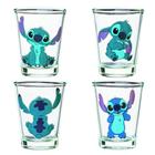 Minióculos Silver Buffalo Disney Lilo and Stitch 45 ml, pacote com 4