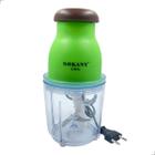 Miniprocessador Multiprocessador Triturador Elétrico Alimento Potente 110v 4 Lâminas 200w 600ml Picador Fatiador Legumes